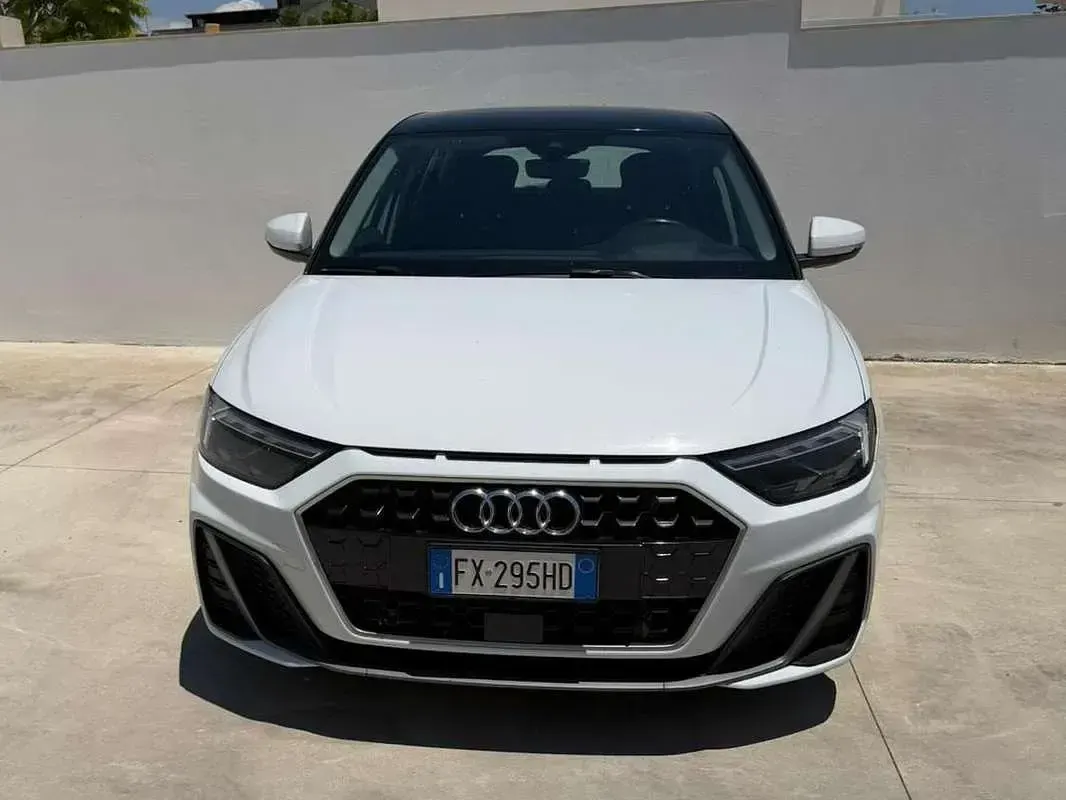 Usata Audi A1 Sportback S-Line 116 CV (85 kW) 2019 Bianco Utilitaria