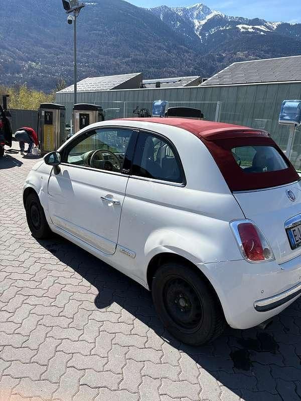 Usata Fiat 500C Pop 69 CV (50 kW) 2011 Bianco Cabrio