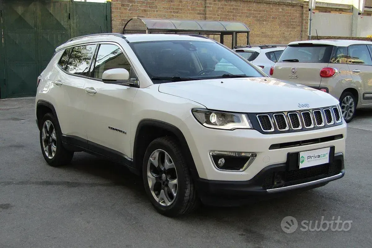 Usata Jeep Compass Limited 140 CV (102 kW) 2018 Bianco SUV