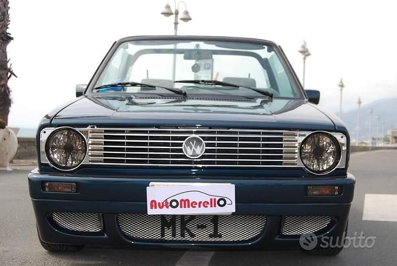 Blu Usata 1981 VW Golf Cabriolet Cabrio | 7000 € - Immagine 1/4