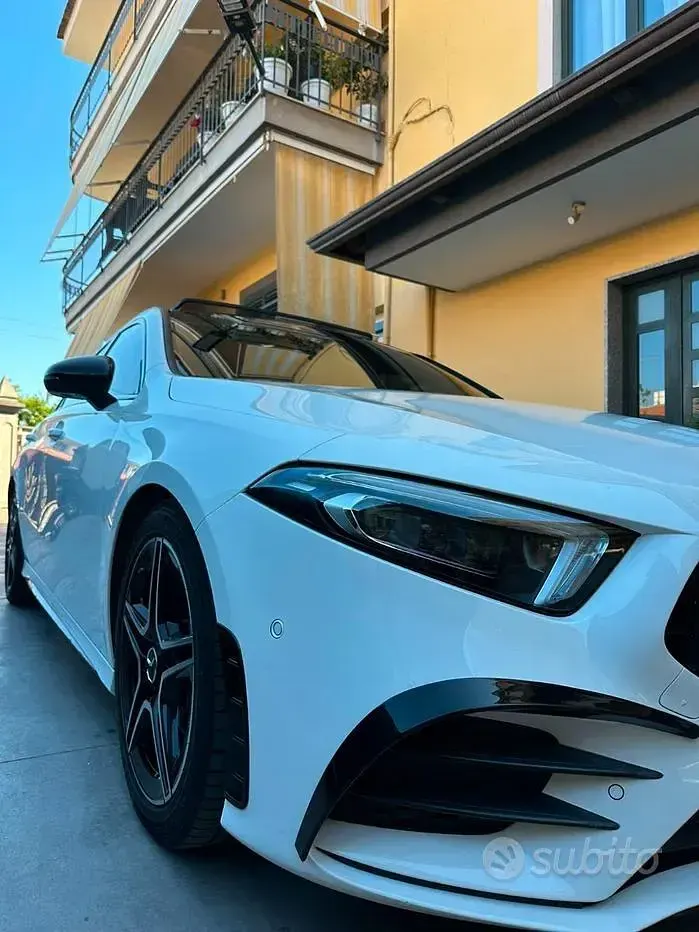 Usata Mercedes A200 Premium 150 CV (110 kW) 2020 Bianco Berlina