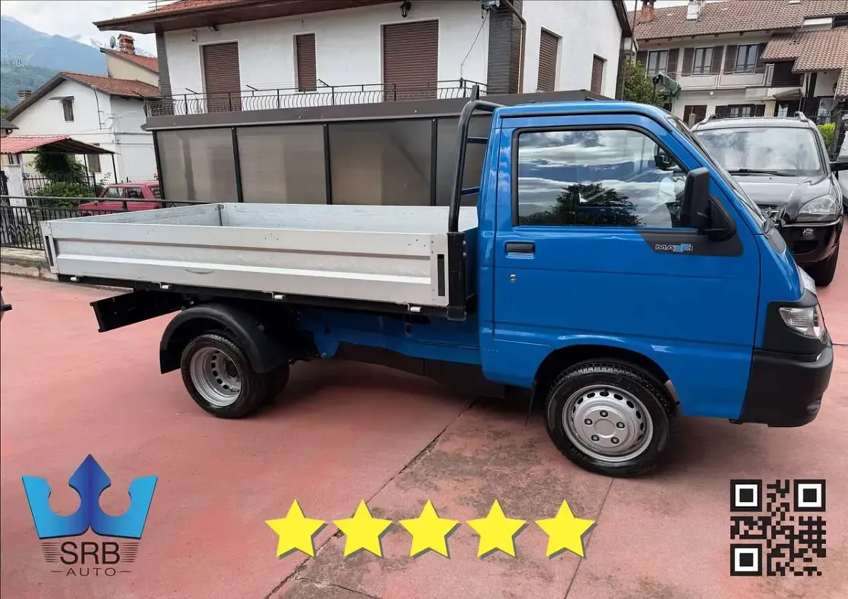 Usata Piaggio Porter 83 CV (61 kW) 2019 Blu/azzurro Furgone