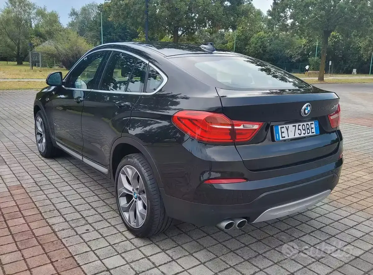 Usata BMW X4 xLine 258 CV (189 kW) 2015 Nero SUV