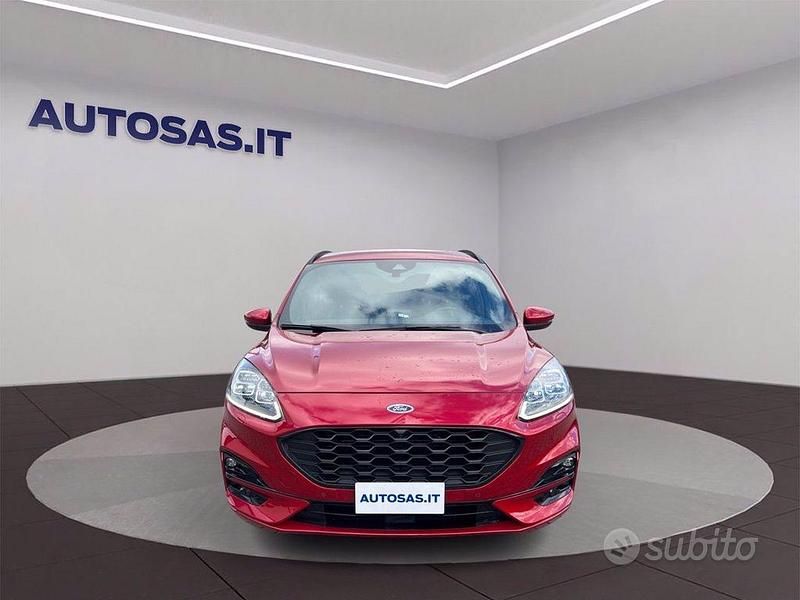 Rosso Usata 2020 Ford Kuga ST-Line X SUV | 20.490 € (Buon prezzo) - Immagine 1/4