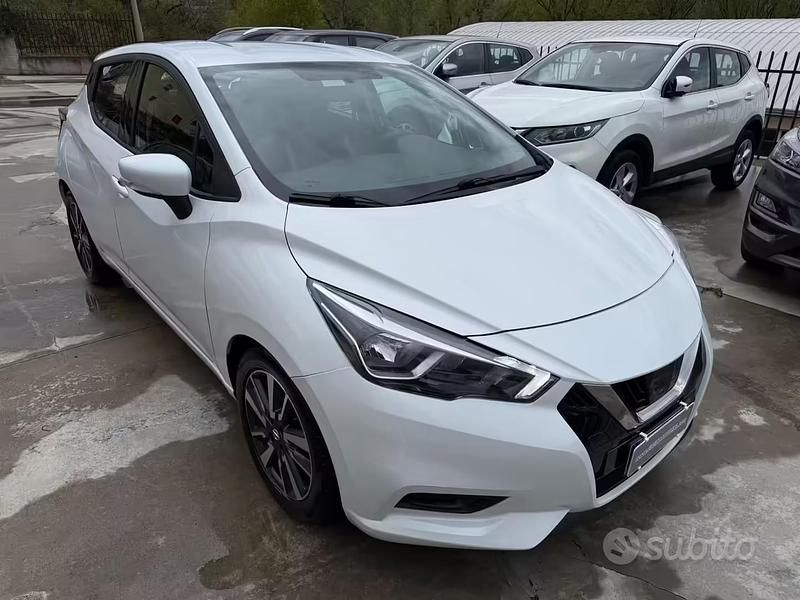 Usata Nissan Micra N-Connecta 90 CV (66 kW) 2018 Bianco Utilitaria