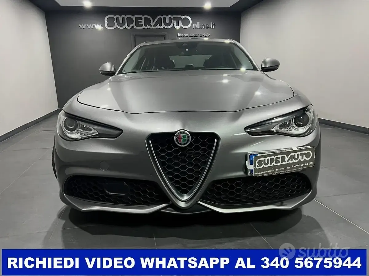 Usata Alfa Romeo Giulia Veloce 210 CV (154 kW) 2018 Grigio Berlina