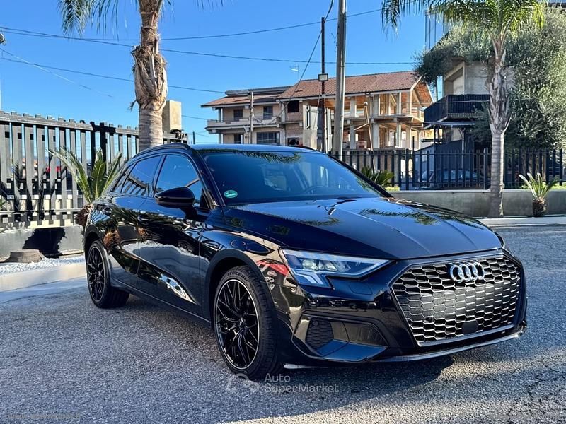 Usata Audi A3 Advanced 150 CV (110 kW) 2020 Nero Berlina
