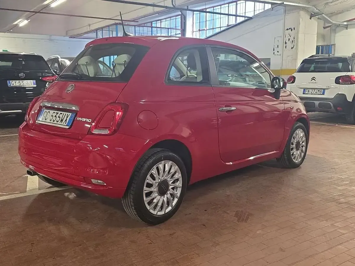 Usata Fiat 500 Lounge 69 CV (50 kW) 2020 Rosso Berlina