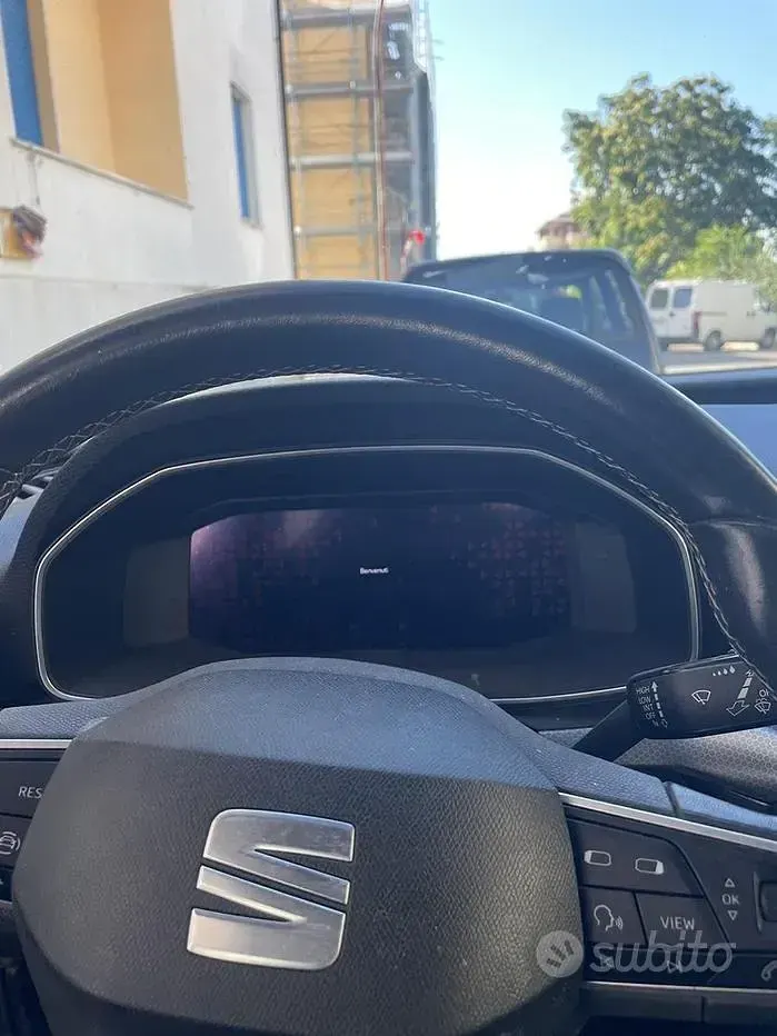 Usata Seat Leon Style 116 CV (85 kW) 2021 Bluazzurro Berlina