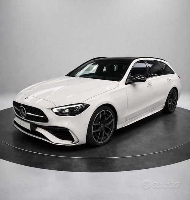Bianco Usata 2022 Mercedes C300e Premium Station wagon | 34.900 € (Ottimo prezzo) - Immagine 1/3