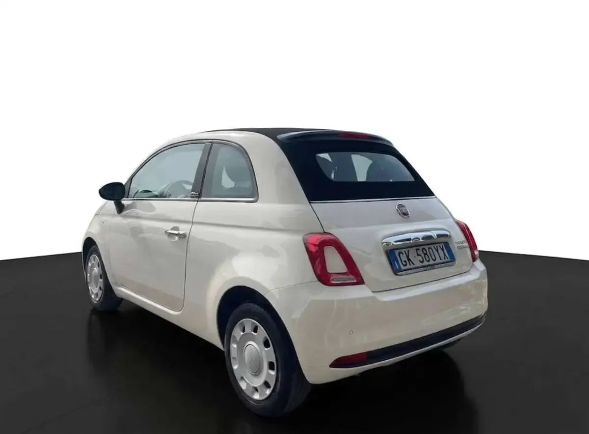 Usata Fiat 500 69 CV (50 kW) 2022 Bianco Cabrio