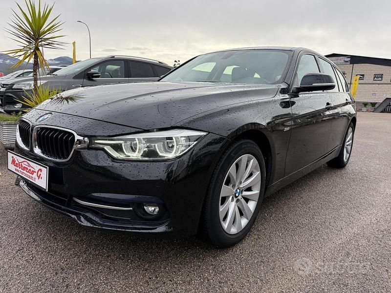 Usata BMW 320 Sport Line 190 CV (139 kW) 2018 Nero Station wagon