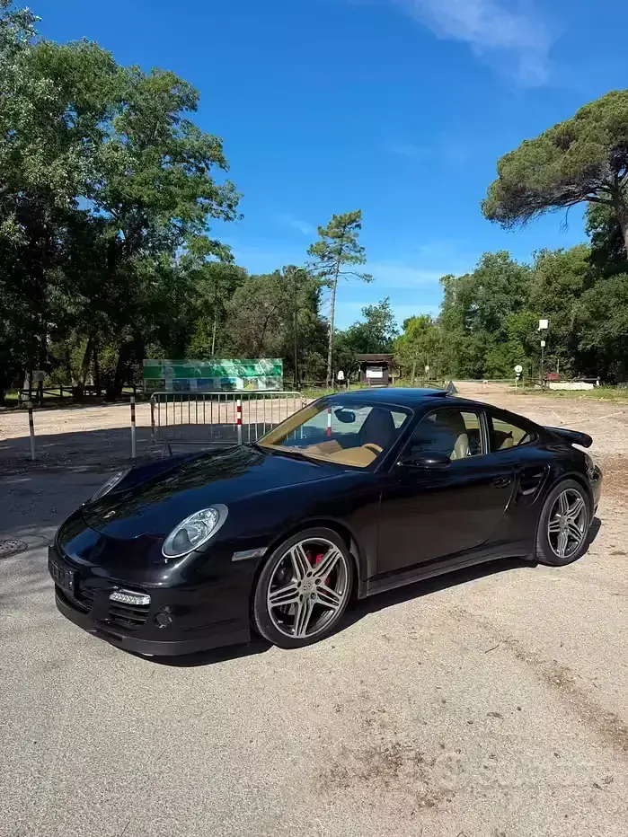 Usata Porsche 997 Turbo 480 CV (353 kW) 2006 Nero Coupé