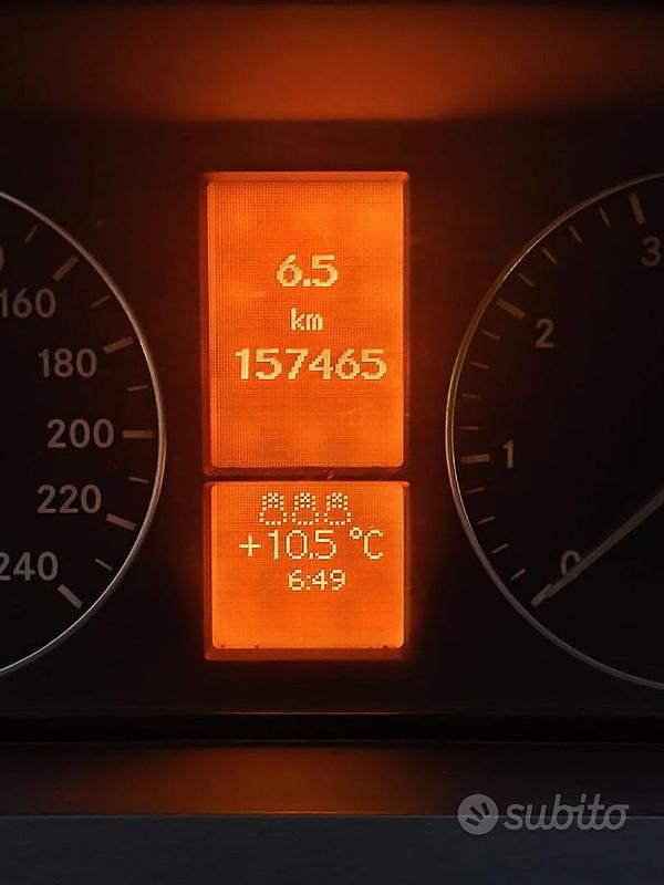 Usata Mercedes A150 2007 Grigio Berlina