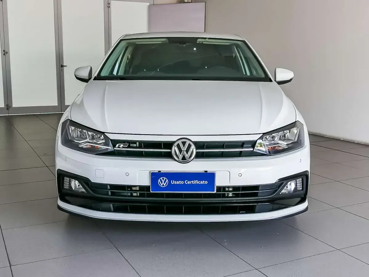 Usata VW Polo Highline 95 CV (69 kW) 2019 Pure white Utilitaria