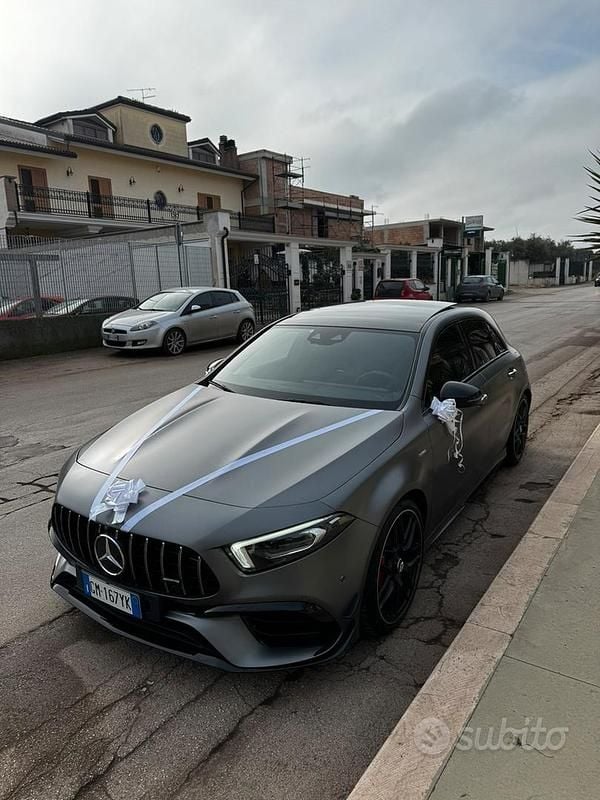 Usata Mercedes A45 AMG 421 CV (309 kW) 2021 Grigio Berlina