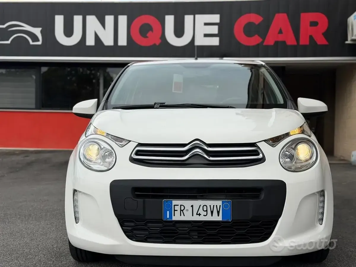 Usata Citroën C1 Feel 72 CV (52 kW) 2018 Bianco Utilitaria