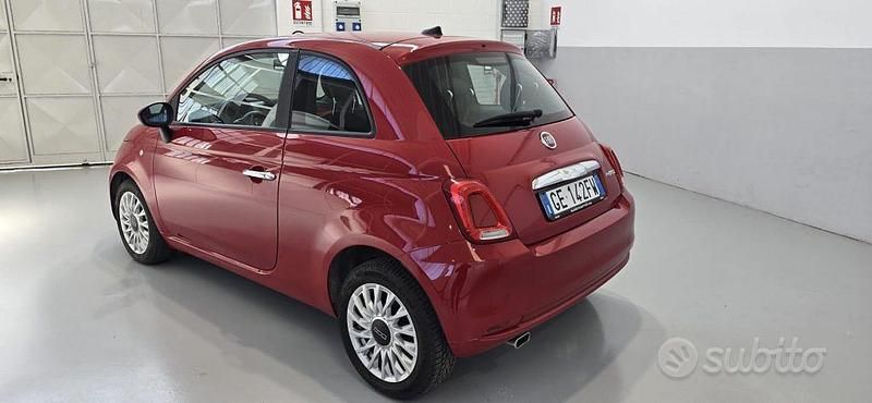Usata Fiat 500 Lounge 70 CV (51 kW) 2021 Rosso Utilitaria