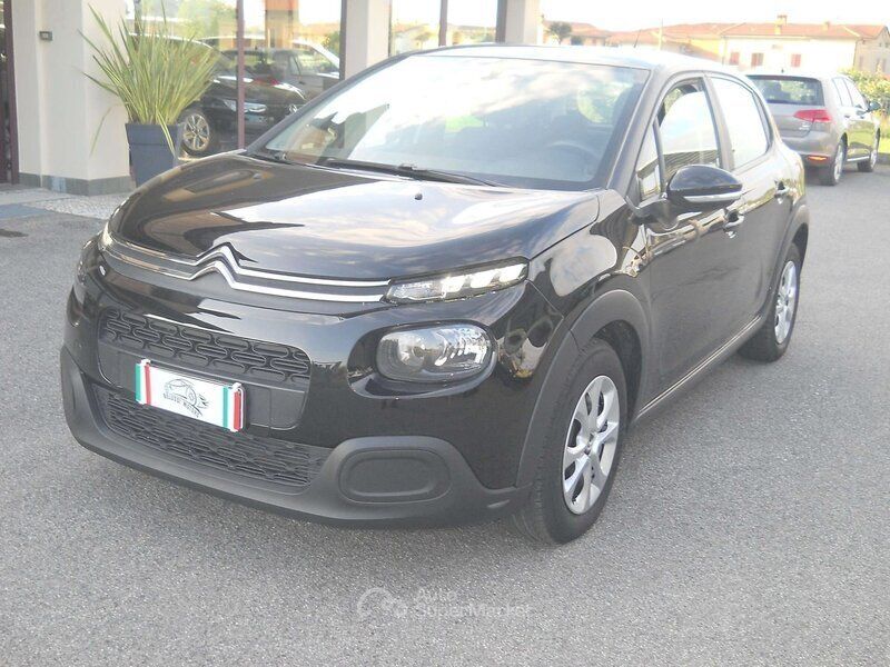 Nero Usata 2018 Citroën C3 Feel Due volumi | 12.000 € (Molto cara) - Immagine 1/4