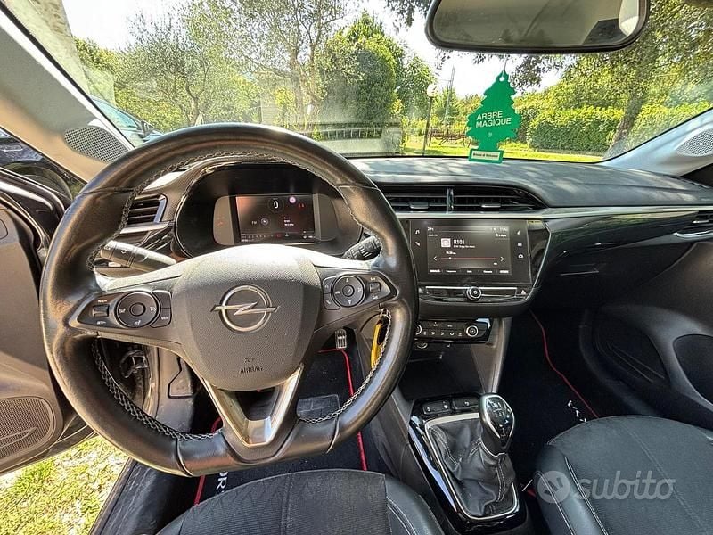 Usata Opel Corsa Elegance 75 CV (55 kW) 2021 Nero Berlina