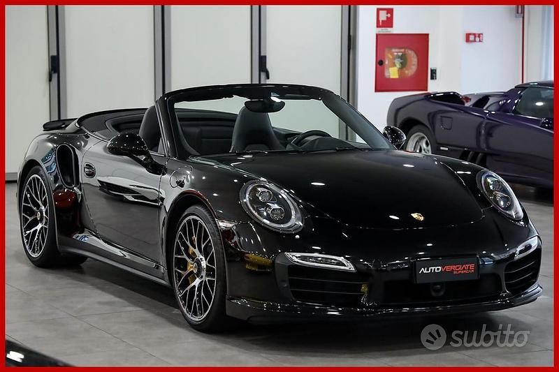 Usata Porsche 991 560 CV (411 kW) 2015 Nero Cabrio