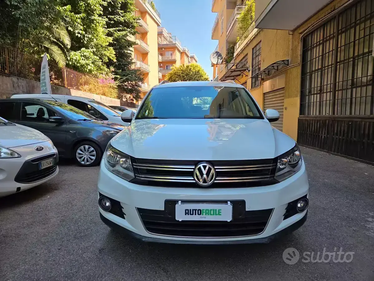 Usata VW Tiguan 140 CV (102 kW) 2014 Bianco SUV