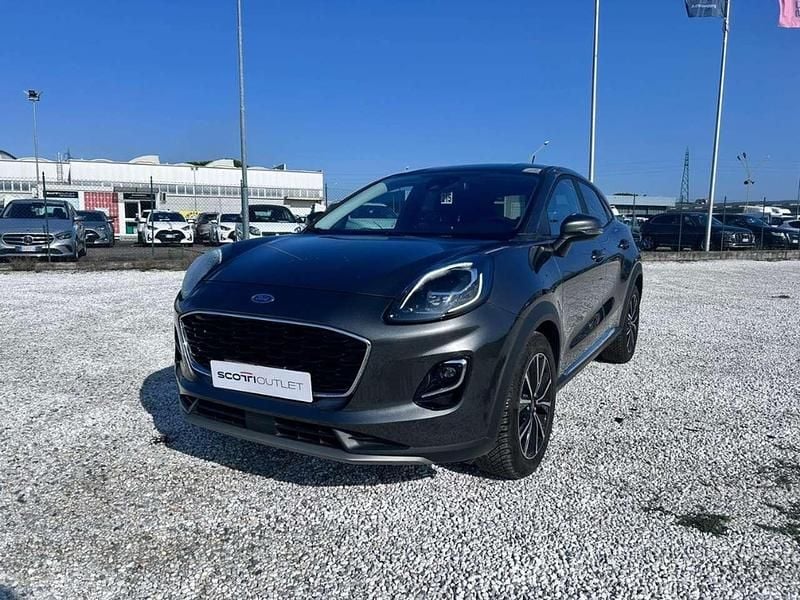 Grigio scuro Usata 2022 Ford Puma Titanium Tre volumi | 15.500 € (Ottimo prezzo) - Immagine 1/4