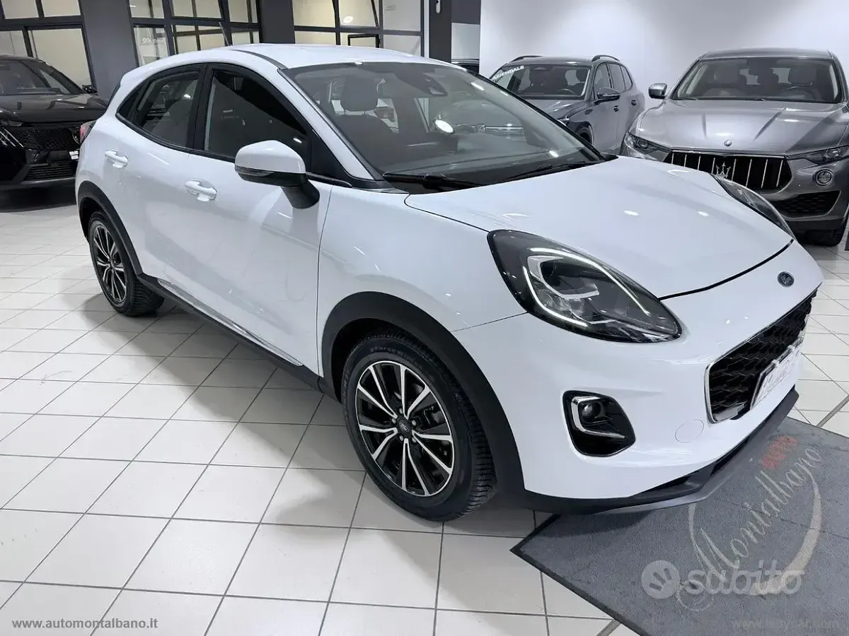 Usata Ford Puma 125 CV (91 kW) 2022 Bianco SUV