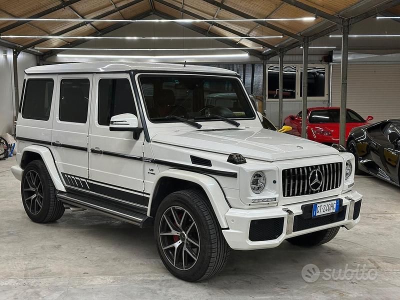 Usata Mercedes G63 AMG AMG 571 CV (419 kW) 2016 Bianco SUV