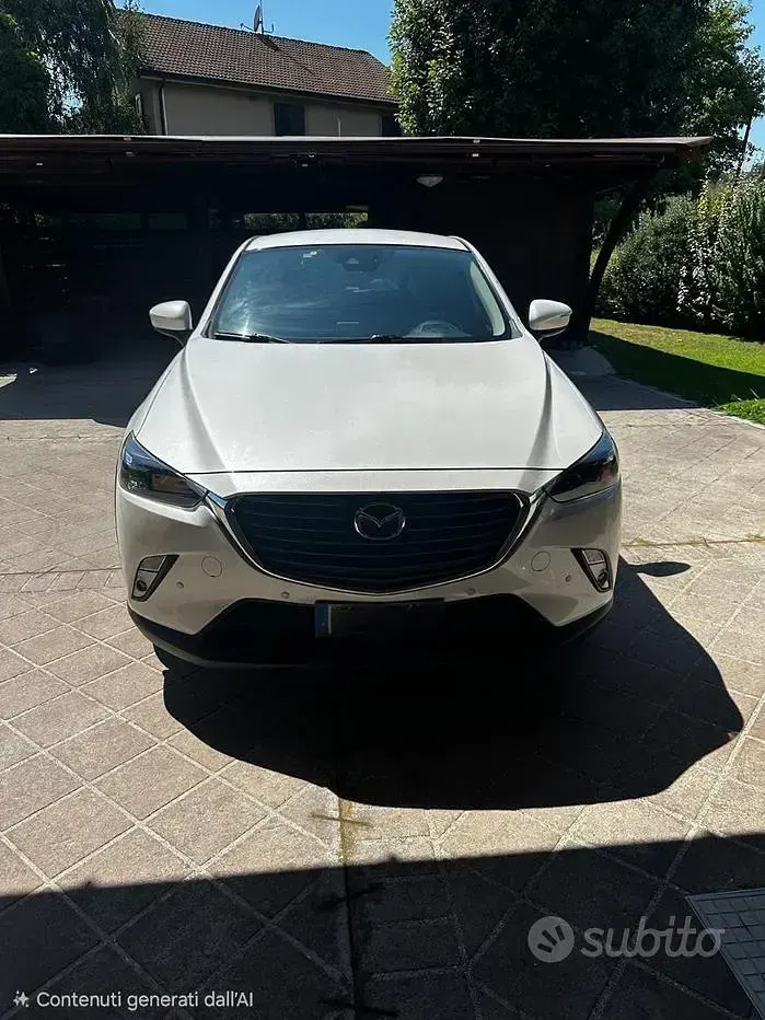 Usata Mazda CX-3 Exceed 105 CV (77 kW) 2018 Bianco SUV