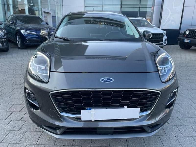 Usata Ford Puma Titanium 125 CV (91 kW) 2020 Grigio scuro pastello Coupé