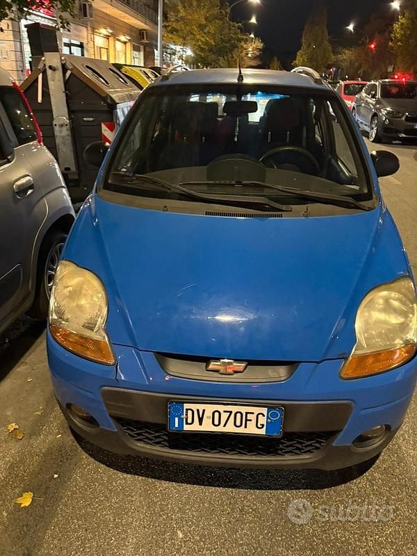 Blu Usata 2009 Chevrolet Matiz Due volumi | 3500 € - Immagine 1/3
