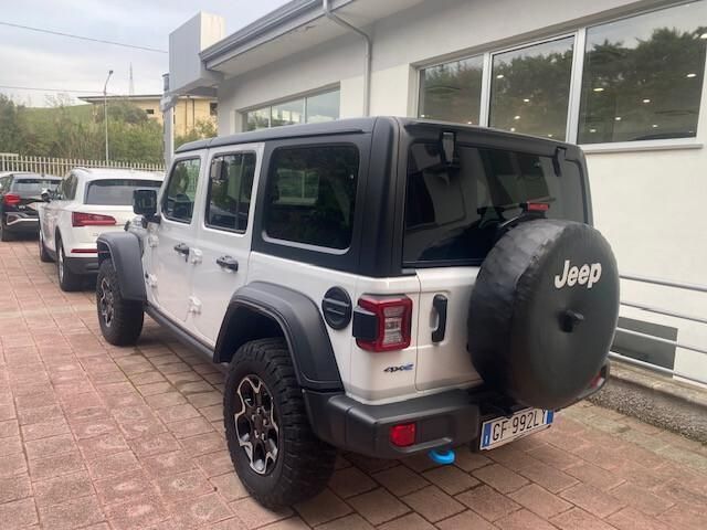 Usata Jeep Wrangler Unlimited Rubicon 272 CV (200 kW) 2021 Bianco SUV