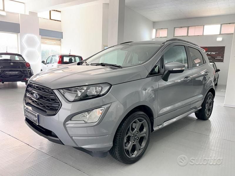 Grigio Usata 2022 Ford Ecosport ST-Line SUV | 14.600 € (Buon prezzo) - Immagine 1/4