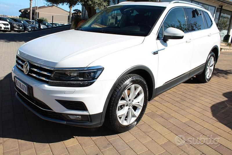 Usata VW Tiguan Advance 150 CV (110 kW) 2018 Bianco SUV