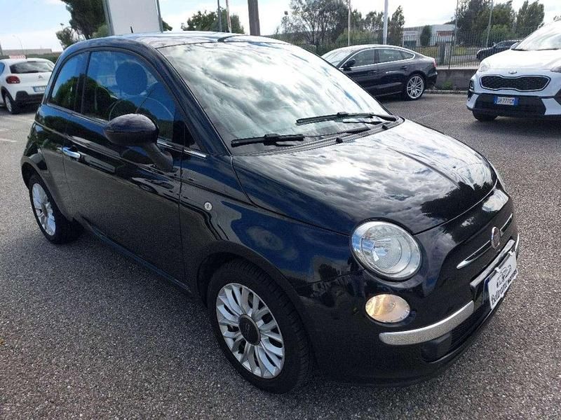 Usata Fiat 500 Lounge 95 CV (69 kW) 2015 Nero Utilitaria