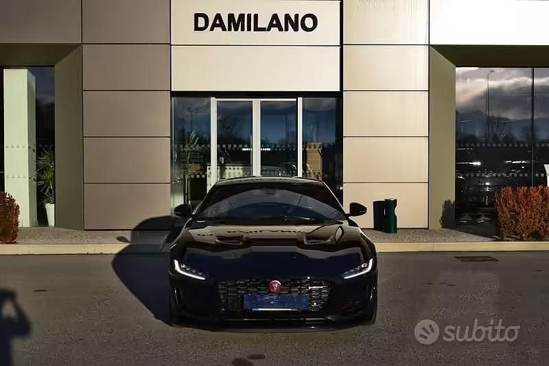 Usata Jaguar F-Type R-Dynamic 300 CV (220 kW) 2021 Nero Coupé