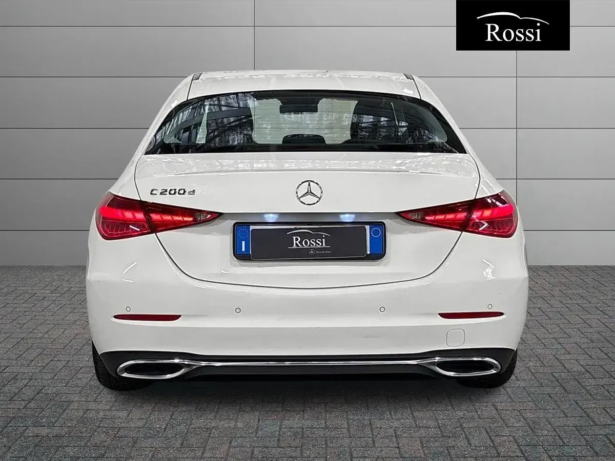 Usata Mercedes C200 Advanced 163 CV (119 kW) 2025 Bianco polare Berlina