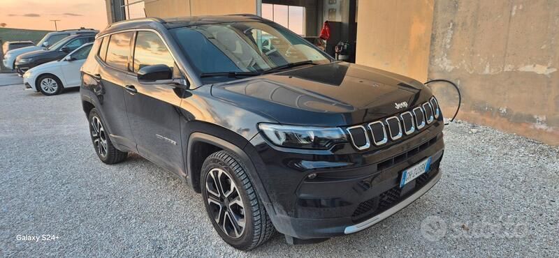 Usata Jeep Compass Limited 131 CV (96 kW) 2021 Nero SUV
