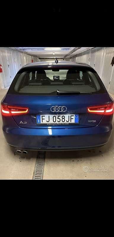 Usata Audi A3 Ambition 150 CV (110 kW) 2017 Blu/azzurro Berlina