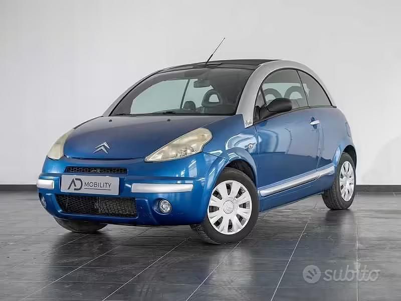 Usata Citroën C3 Pluriel Elegance 70 CV (51 kW) 2006 Blu Cabrio