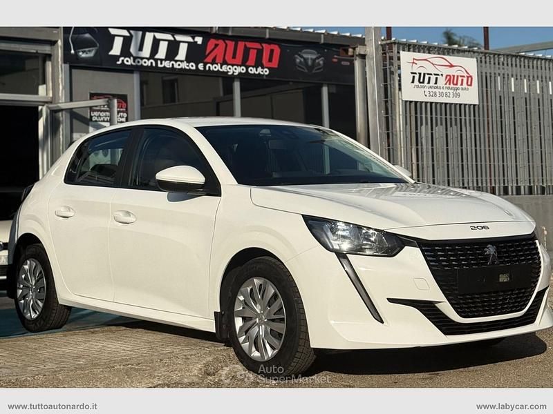 Usata Peugeot 208 Active 102 CV (75 kW) 2022 Bianco Utilitaria
