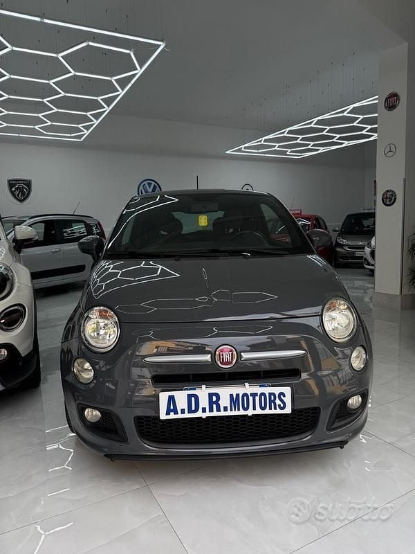 Usata Fiat 500 Lounge 95 CV (69 kW) 2015 Grigio Berlina