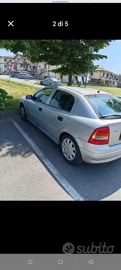 Usata Opel Astra 90 CV (66 kW) 2000 Grigio Berlina