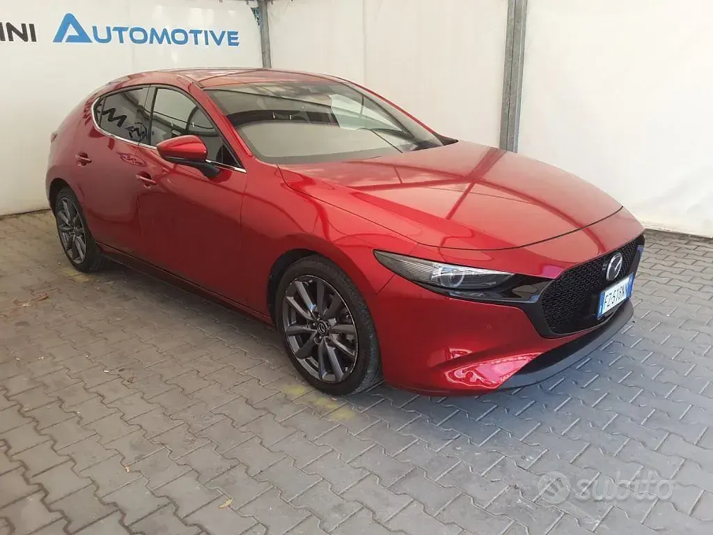 Usata Mazda 3 Exclusive 116 CV (85 kW) 2020 Soul red crystal met Berlina