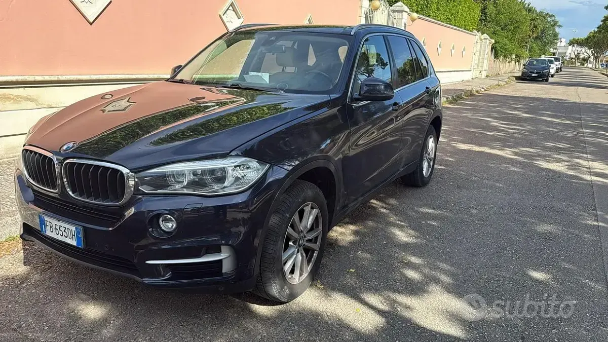Usata BMW X5 231 CV (169 kW) 2015 Blu SUV