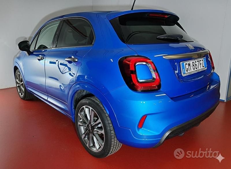 Usata Fiat 500X Sport 131 CV (96 kW) 2023 Blu italia SUV