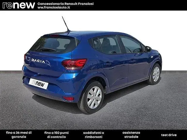 Usata Dacia Sandero Expression 101 CV (74 kW) 2023 Blu