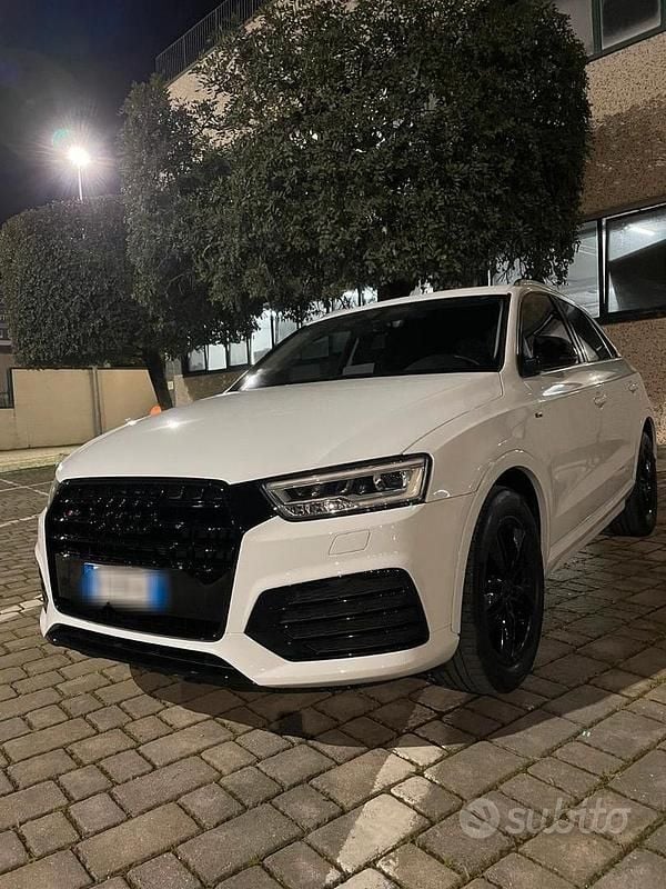 Usata Audi Q3 S-Line 150 CV (110 kW) 2018 Bianco SUV