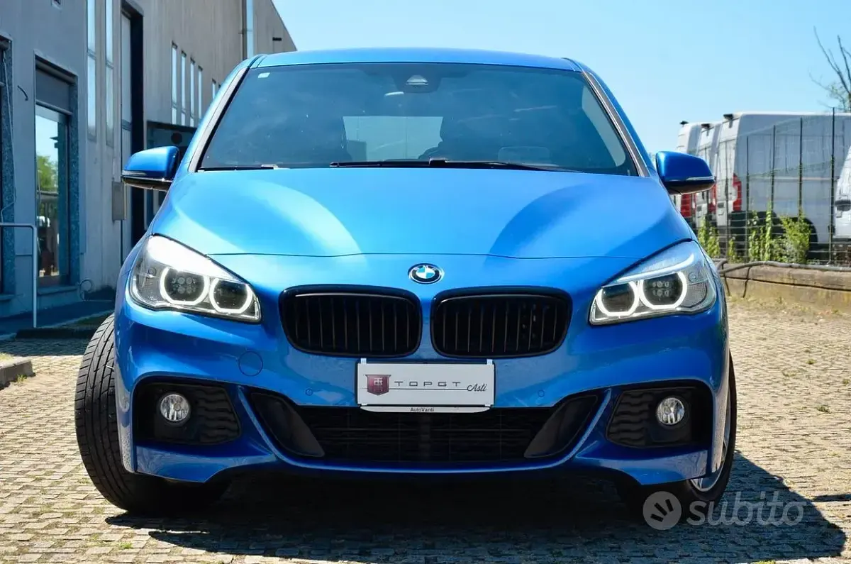 Usata BMW 218 Gran Tourer M Sport 136 CV (100 kW) 2017 Bluazzurro Monovolume